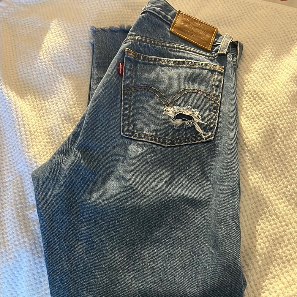 Levi's Classic Straight Jeans in Light Blue